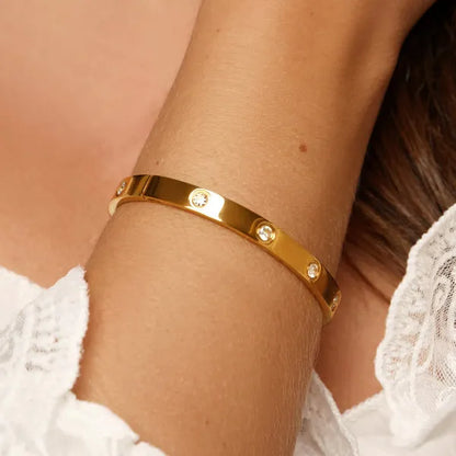 Bracelet Jonc Eclat Zirconium