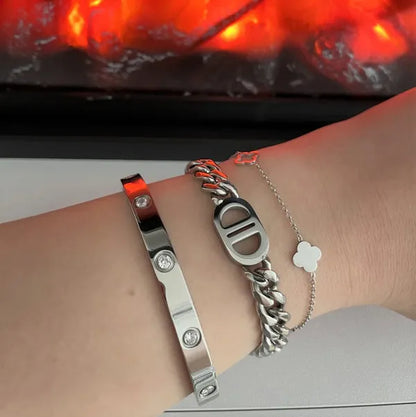 Bracelet Jonc Eclat Zirconium