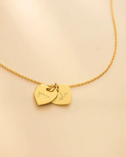 Collier Lien Eternel Coeurs