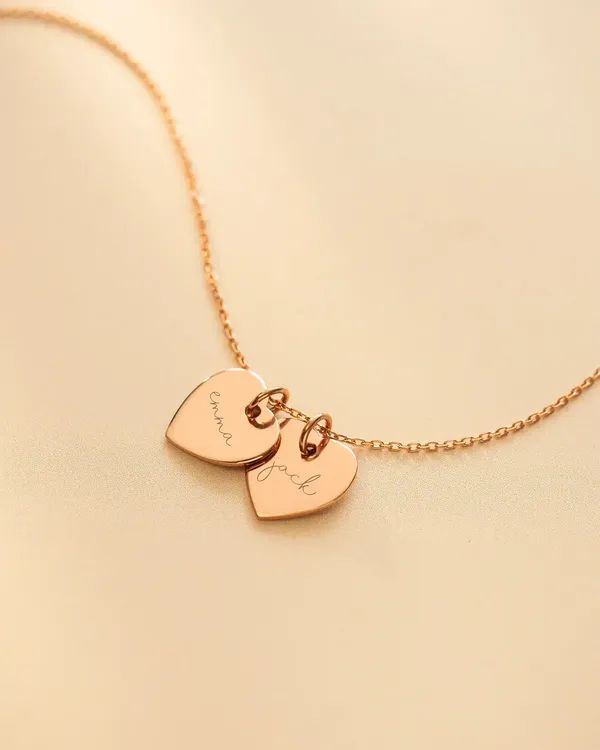 Collier Lien Eternel Coeurs