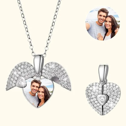 Collier Medaillon Memoire Coeur